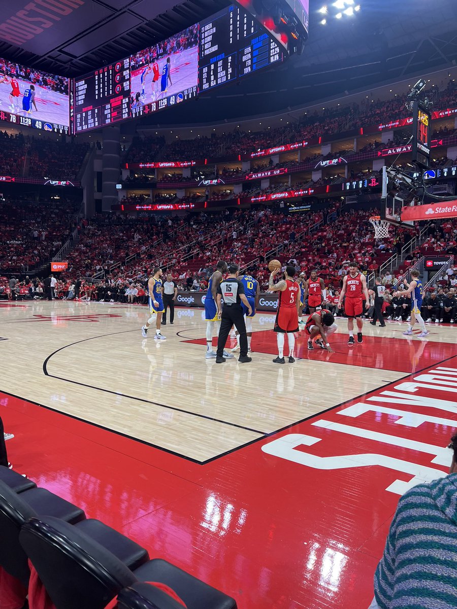 Rockets v Warriors Game 5.