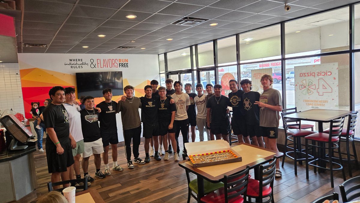 Coach Moody (@jkmoody44) on Twitter photo Thank you to the Sanchez, Genzer, Cantu, Ramon & Acosta families for sponsoring our <a href="/TMWarriorBSBL/">WarriorBaseball_TM</a> team dinner tonight. #WE will play our next game on Friday at 7:00 pm at Hidalgo in round 1 of the playoffs. Come out and support your Warriors. #ShowTime 212 Thank you to the Sanchez, Genzer, Cantu, Ramon & Acosta families for sponsoring our <a href="/TMWarriorBSBL/">WarriorBaseball_TM</a> team dinner tonight. #WE will play our next game on Friday at 7:00 pm at Hidalgo in round 1 of the playoffs. Come out and support your Warriors. #ShowTime 212