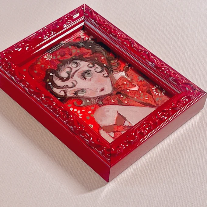 mini (5.0×7.5cm)Gouache and Watercolor 