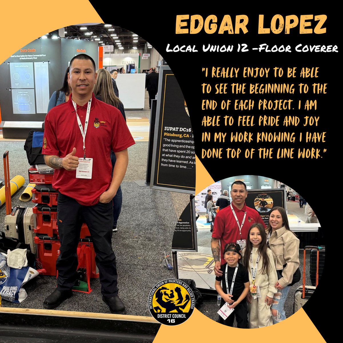 Today, we celebrate National Apprenticeship Day by highlighting the future of our trades—our incredible apprentices! Their dedication, talent, and union spirit are shaping the future of District Council 16 and the industry as a whole. Read more about their journey our website.