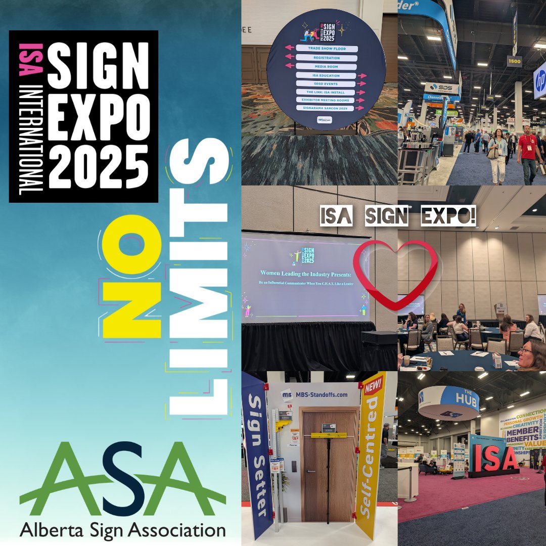 #ThrowbackThursday

Can you believe it’s already been a week!?

Last week, we soaked up the energy at the International Sign Association (ISA) Sign Expo, connecting with industry leaders, discovering innovative products, and diving into educational sessions. What an experience!