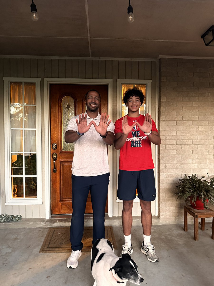 Davis McCray (@davismccray2026) on Twitter photo Appreciate Coach <a href="/BrianBrown___/">Brian Brown</a> for coming by the house today. Grateful for the opportunity and the conversation! <a href="/RiceFootball/">Rice Football</a> <a href="/coach9cg/">Clayton Guillory</a> <a href="/CornerstoneFB/">Cornerstone Warrior Football</a> <a href="/CCSRecruitingFB/">Cornerstone Football Recruiting</a> Appreciate Coach <a href="/BrianBrown___/">Brian Brown</a> for coming by the house today. Grateful for the opportunity and the conversation! <a href="/RiceFootball/">Rice Football</a> <a href="/coach9cg/">Clayton Guillory</a> <a href="/CornerstoneFB/">Cornerstone Warrior Football</a> <a href="/CCSRecruitingFB/">Cornerstone Football Recruiting</a>