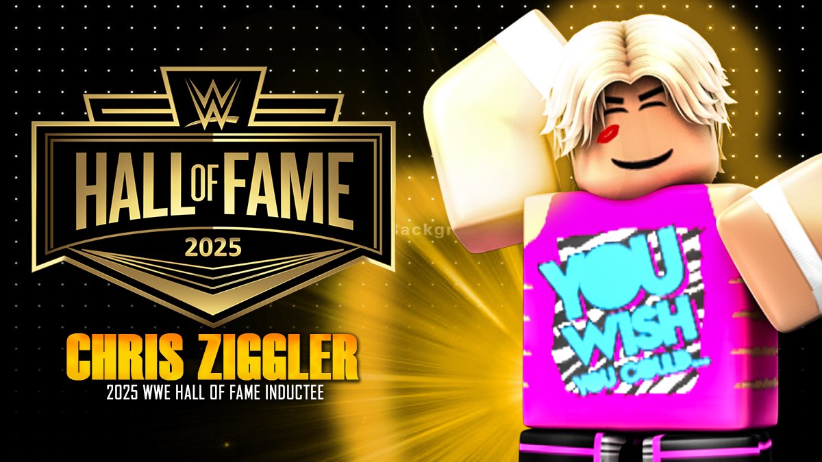 _WWERoblox's tweet image. NEXT #WWEHOF INDUCTEE!
The showoff! @imlosinyou has been Inducted into the 2025 Hall of Fame Class, A 2x Intercontinental Champion!.