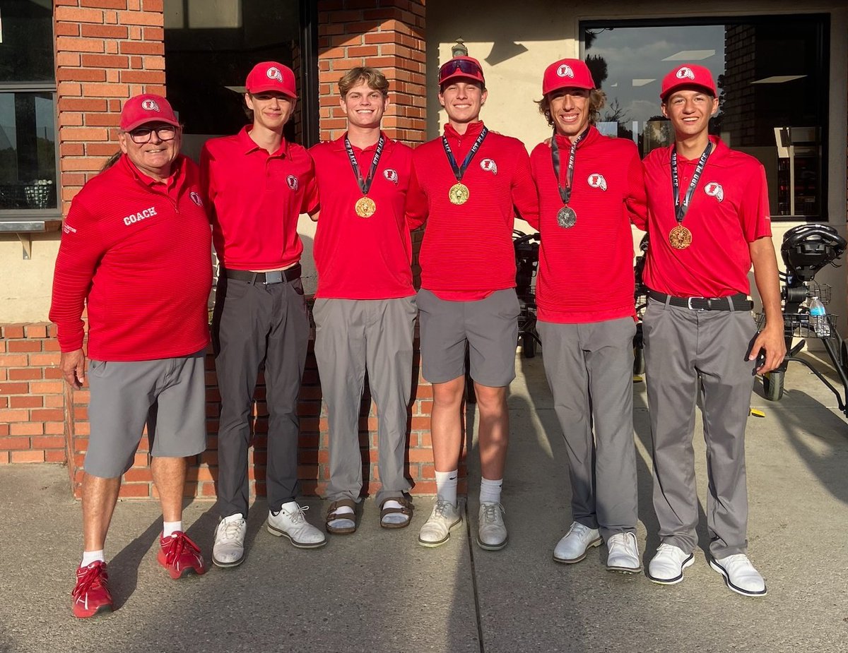 FUHS Boys Golf has a great day at Empire League Finals!  Bryce Sailhamer 1st, Pascal Duffus 2nd, Brody Jones 3rd, &amp; Jack Arnold 6th.  To top it off, boys win Empire League Championships!  GO TRIBE!!!!! <a href="/fullertonhigh/">The Tribe</a> <a href="/fjuhsd/">Fullerton Joint Union High School District</a> <a href="/ocvarsityguy/">Dan Albano</a> <a href="/OCSportsZone/">OC Sports Zone</a> <a href="/FullertonASB/">FUHS ASB</a>