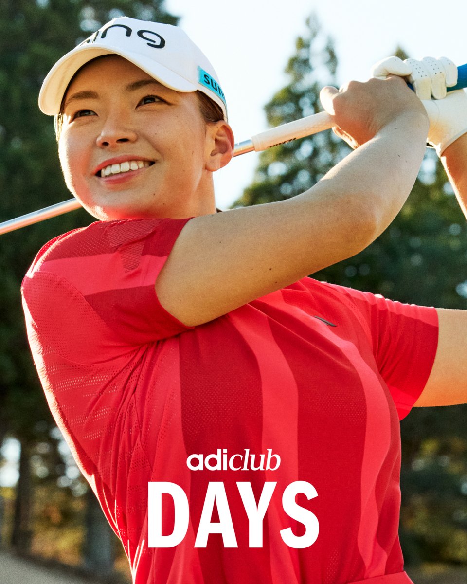 adiClub Days 終了まで残りわずか！ 渋野日向子選手のサイン入りゴルフ