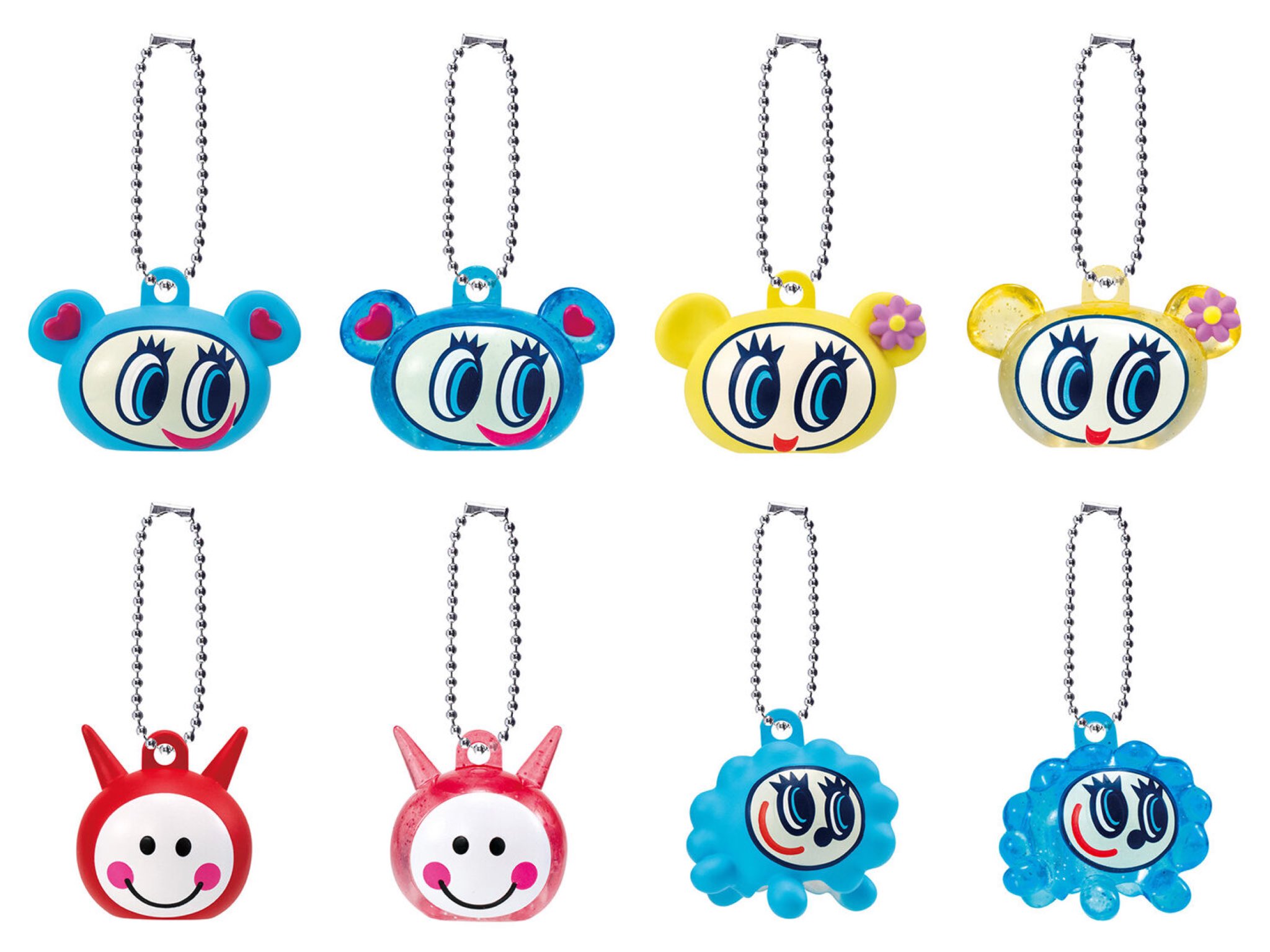 エンジェルブルー スマホストラップ マスコットキャップチャーム セット ☆ANGEL BLUE☆マスコットキャップチャーム | ガシャポン