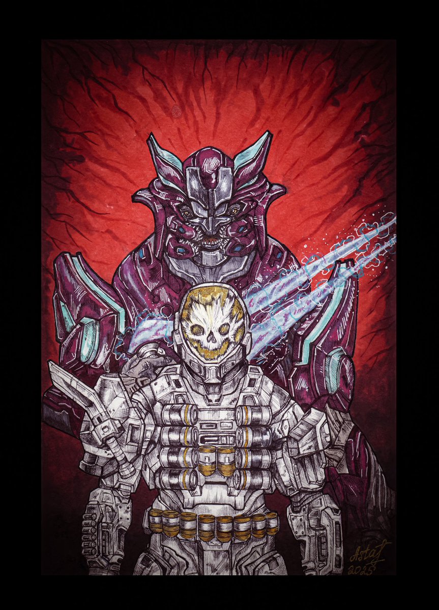 ⚔️Destiny is predestined⚔️

So enjoy this art and see you soon ✨💛🌻
@halo <a href="/Unyshek/">John Junyszek</a> <a href="/snickerdoodle/">sam</a> <a href="/ske7ch/">Brian Jarrard</a> <a href="/GrimBrotherOne/">GrimBrotherOne</a> #Halo #HaloSpotlight #HaloInfinite #haloreach