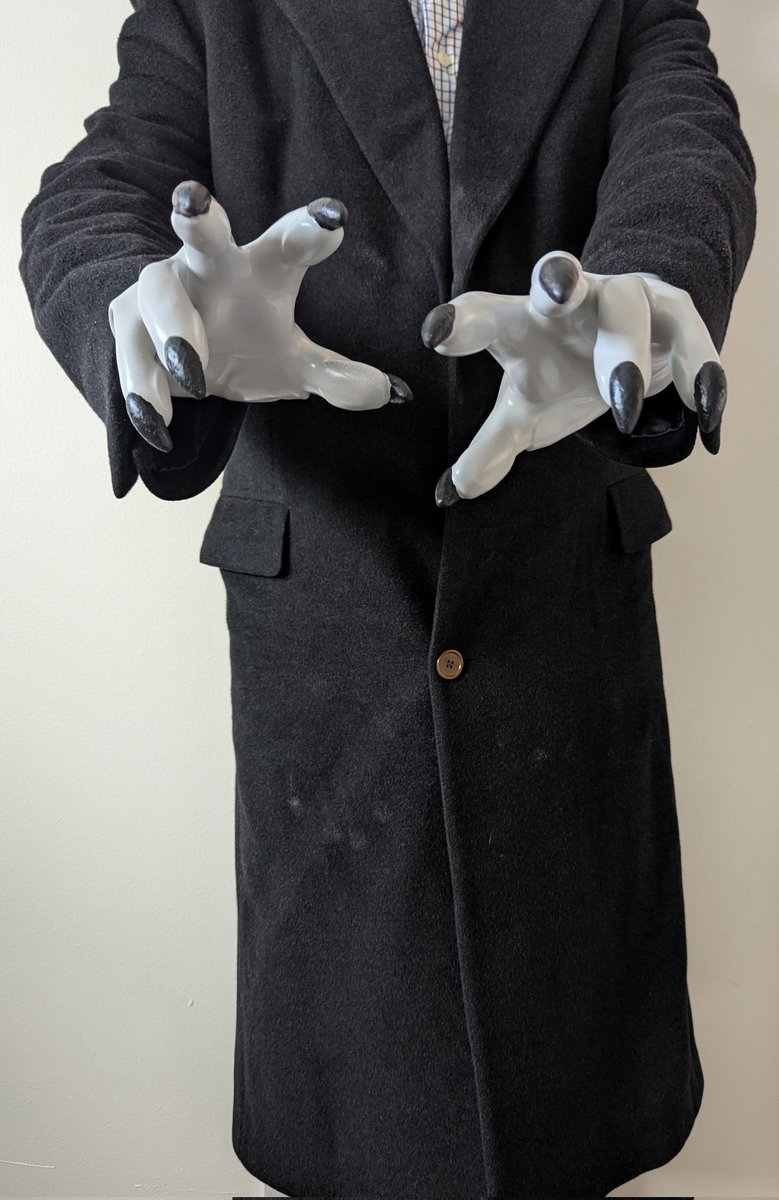 Tiramisu Coyote (@tiramisucoyote) on Twitter photo Got some rubber paws from <a href="/SquirkWerks/">SquirkWerks LLC</a> and I can't wait to show these off more!
#rubberfur #latexfur #glovefur Got some rubber paws from <a href="/SquirkWerks/">SquirkWerks LLC</a> and I can't wait to show these off more!
#rubberfur #latexfur #glovefur