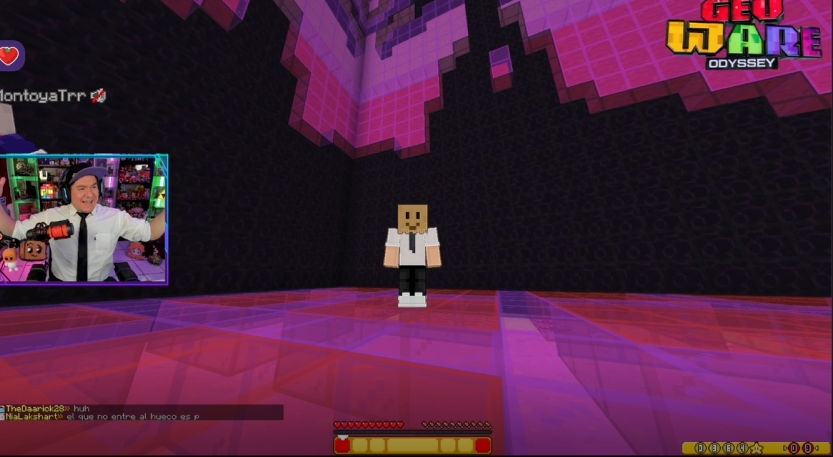 tipobrostv's tweet photo. 1) La comunidad estaba igual de emocionada que yo por mi participación en el evento que me convencieron de vestirme como mi personaje de Minecraft 👔⛏️

Él es "Baggy" 🤎mi personaje del canal https://t.co/U4eUTG0GED