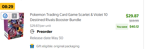 hd_tigar's tweet photo. @PokemonDealsTCG $30 when in cart https://t.co/6GOoQE0Ssm