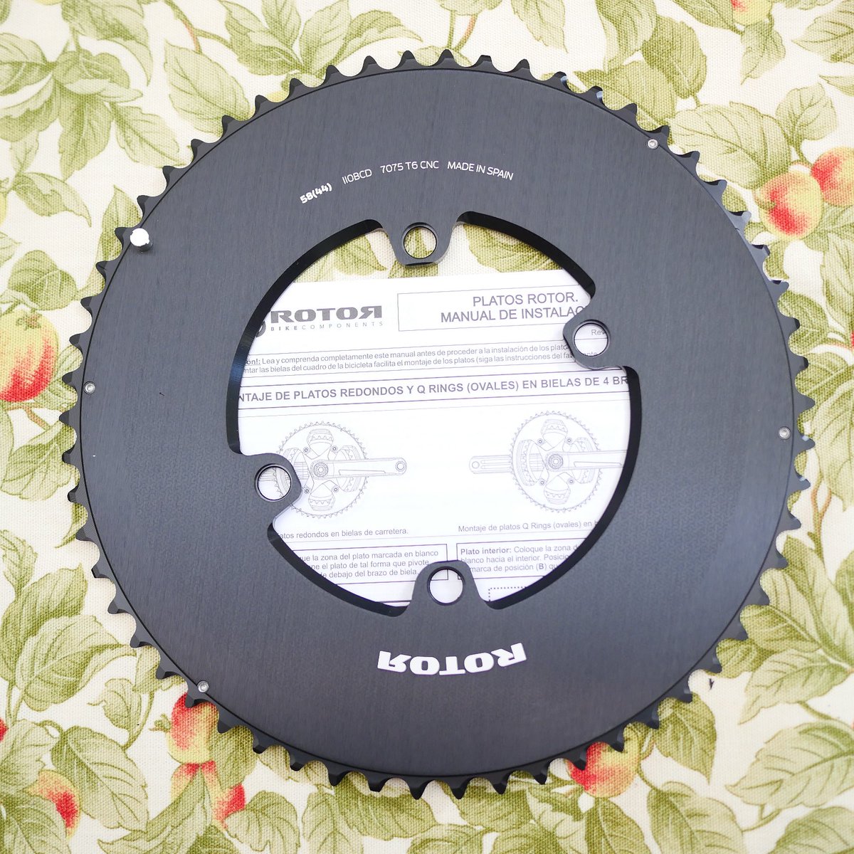 選手支給品 Rotor ラウンドインナーリング 44T シマノ対応