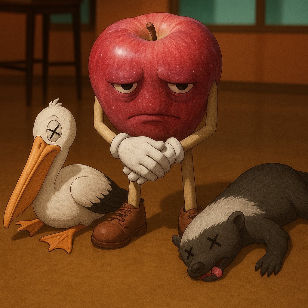 TheApple345354's tweet photo. @orangebadguy @RuffledFeathas I had to do it for the survival of #theproducesection https://t.co/8FXtJDaACe