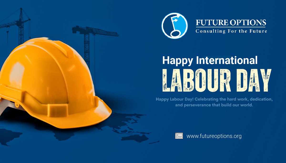 Happy Labour Day from <a href="/FutureOptionsUg/">Future Options Consulting Ltd</a> ! 
We celebrate your hard work and dedication—today and every day. 
#LabourDay #FutureOptions