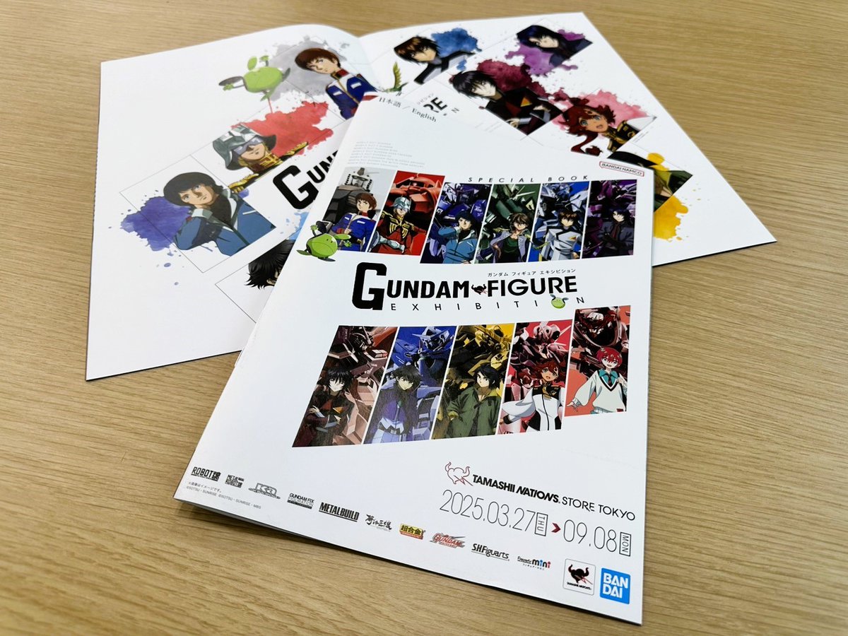 ◤GUNDAM FIGURE EXHIBITION◢
#魂ストア にて開催中！

魂ネイションズが展開してきた完成品ガンダムフィギュアの メインブランドが集結した“SPECIAL BOOK”を来店者に向けて無料配布‼🎁

🔽詳細はこちら
tamashiiweb.com/store/tokyo/ev…

#ガンダムフィギュア #gundamfigure