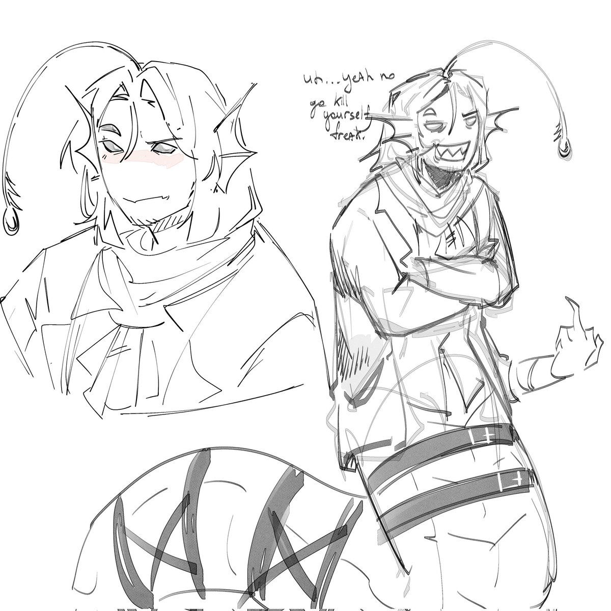 I've been drawing Sebastian for almost a whole year without a break btw