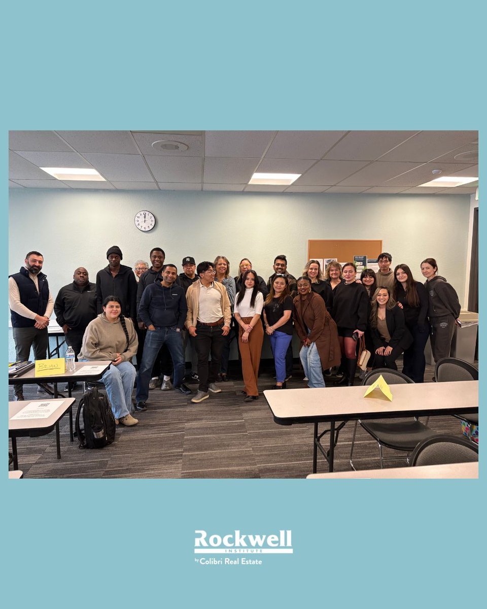 RockwellSchool's tweet photo. March may be behind us, but this class is just getting started! 🤩

We’re still celebrating this standout group of future Washington brokers who brought the energy, focus, and drive all month long. 

Big things are ahead—and we’re cheering them on every step of the way! 🏡💼 https://t.co/J5Nx9CdwW3
