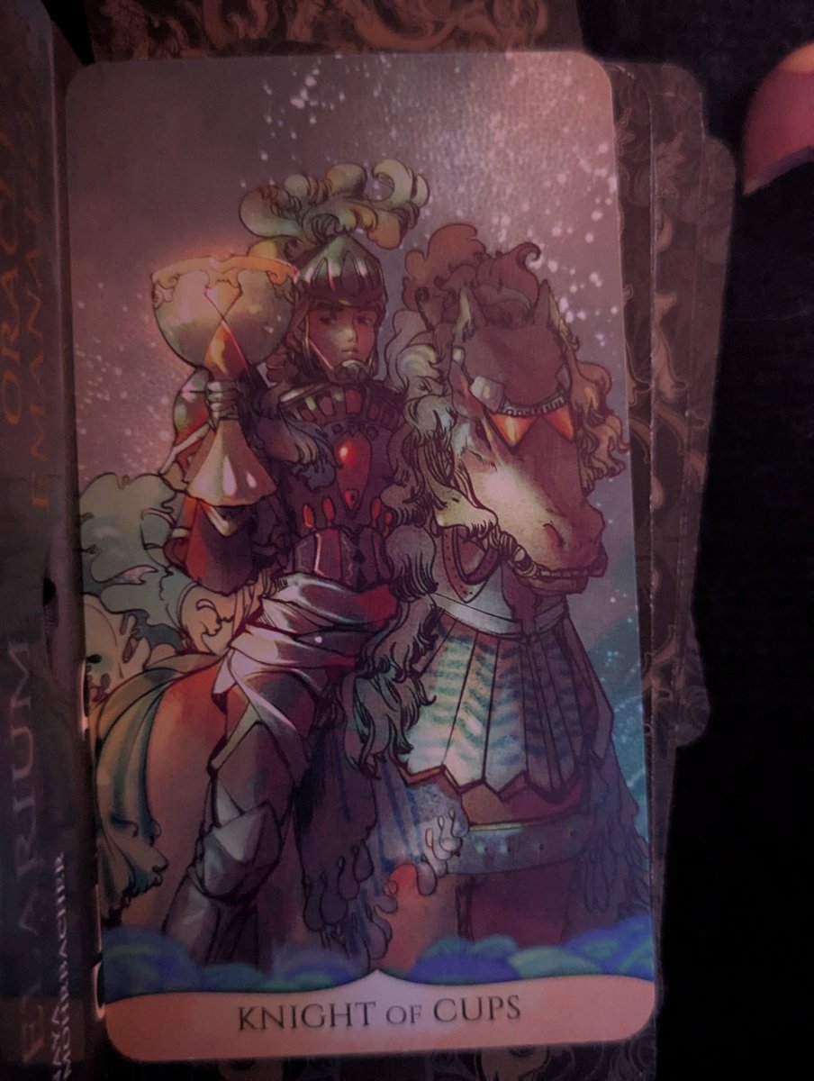 thewidowsasylum's tweet photo. SURPRISES !!!!!Knowing it'll be okay is a blessing. The queen. Must stand watch of the waters sometimes too often looking with in not without
Who knew the person from the first card would be  a sword and a knight. It's hard to explain.#swords #tarot #journal https://t.co/XFwaGDbdmz