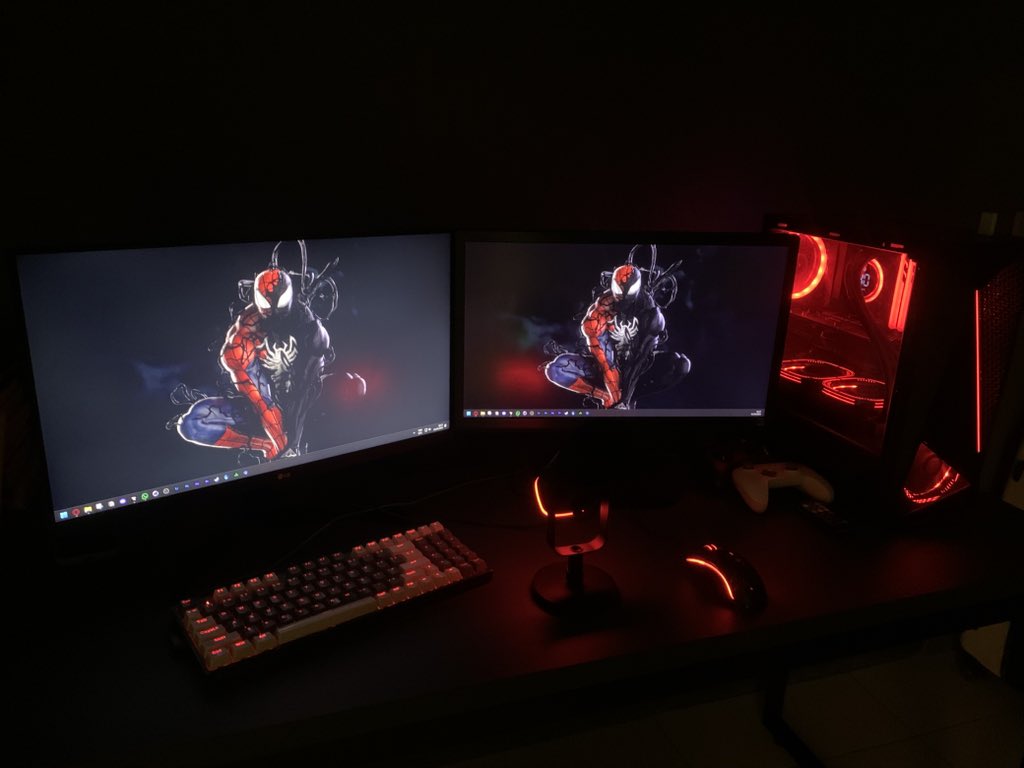 Ficou bonito viu, passar um tempo sem gastar com ele agr kkk ainda falta trocar o gabinete.

 Config antiga:
Ryzen 5 4650g pro
Placa mae msi h320m-A pro
32 gb ddr4 3200 mhz
Rtx 3060 12 gb

Config atual: 
I5 14600 kf
Placa mae gigabyte b760-m
64 gb ddr4 3200 mhz
Rtx 3060 12 gb