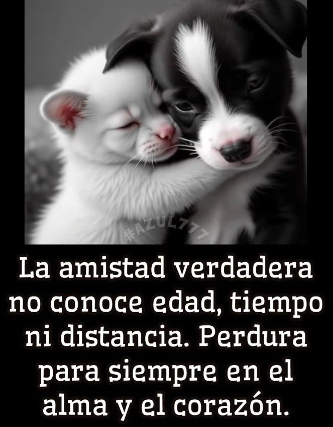 Eso es amistad.
❤#AmigosD❤