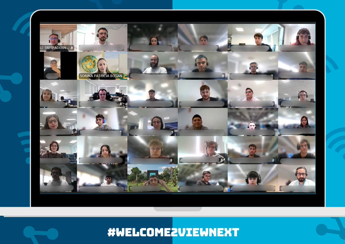 ¡Arrancamos el jueves!
No podía ser de otra manera que dando la bienvenida a las nuevas incorporaciones al gran equipo de Viewnext 👏💥
Os deseamos que este nuevo comienzo laboral os sirva para seguir creciendo profesionalmente. 🚀
¡A por ello! Ya sois #GenteViewnext 💙