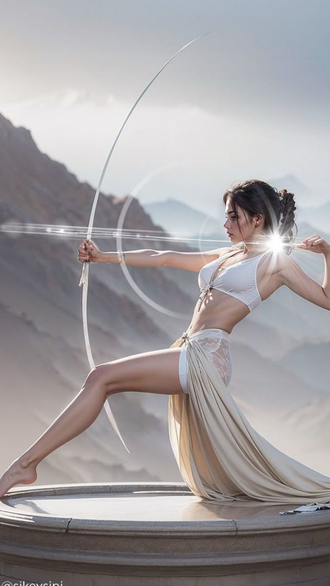 _prittyanna_'s tweet photo. Her arrow doesn’t waver. 
Neither does the #blockchain.

In this new month, we choose smart contracts over small talk, #DeFi over delay, and precision over panic.
Aim steady,  the future is tokenized,
HAPPY NEW MONTH. 🎉📉📉

#AimCrypto #Web3 https://t.co/U2t6wRAabH