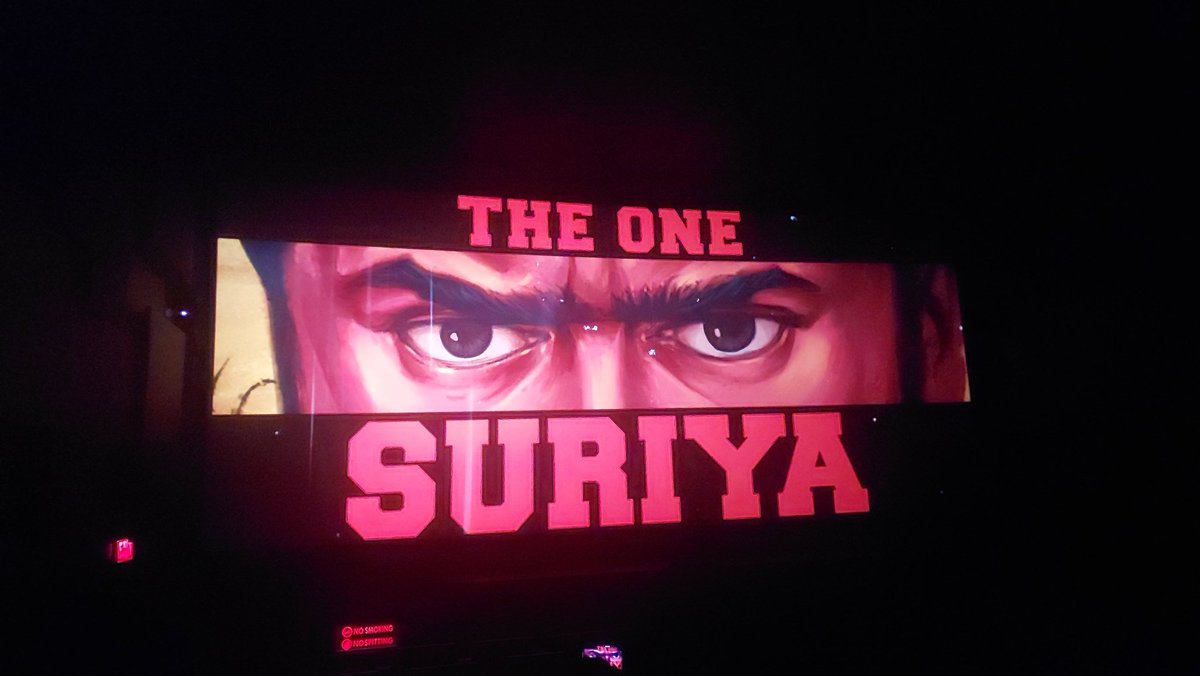 Srika2424's tweet photo. #RetroFDFS Ramp Title cards 🔥🔥💥 #Retro #Suriya https://t.co/YzEUOuxtP3