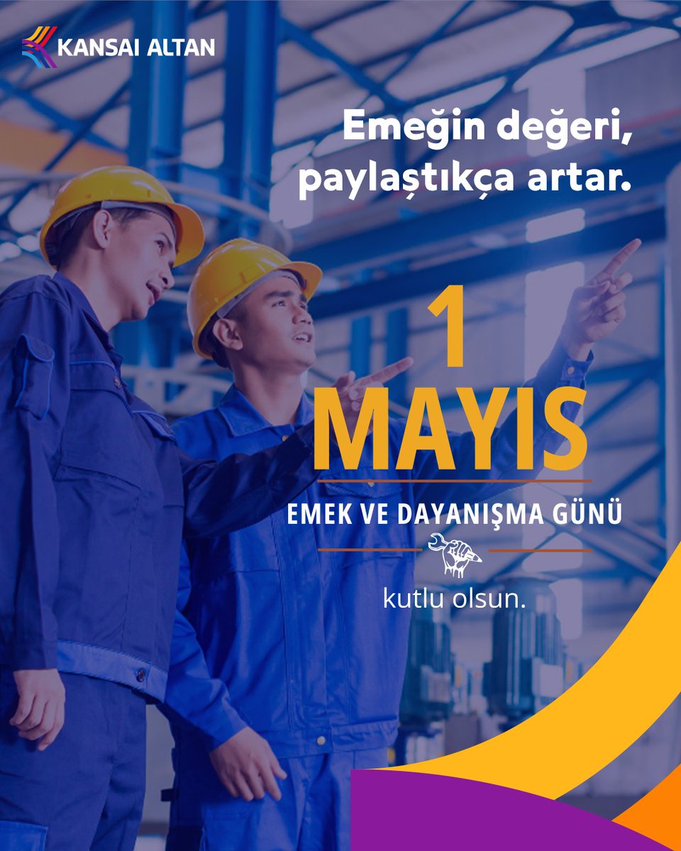 Her işin ardında bir hikaye olduğuna, her çabanın bir değer yarattığına inanıyoruz.

Tüm emekçilerin 1 Mayıs Emek ve Dayanışma Günü kutlu olsun!

#KansaiAltan #1Mayıs #1MayısEmekveDayanışmaGünü