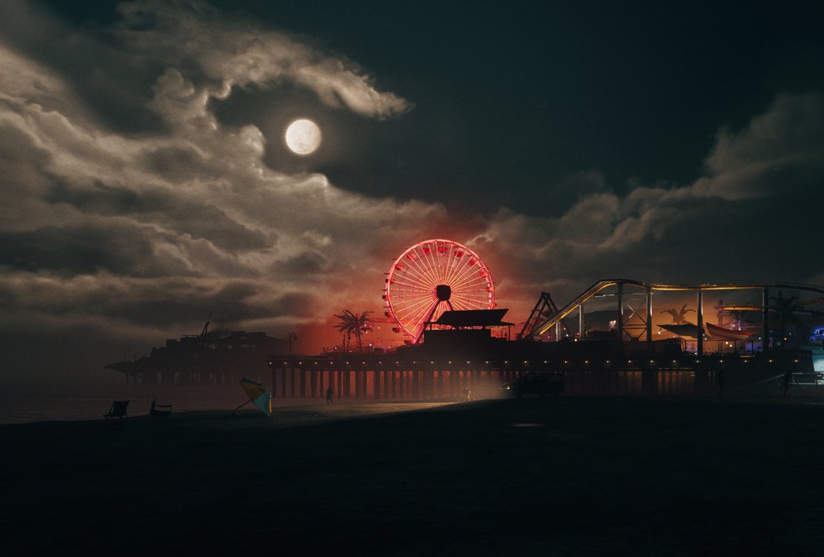 Mat1330's tweet image. Santa Monica...