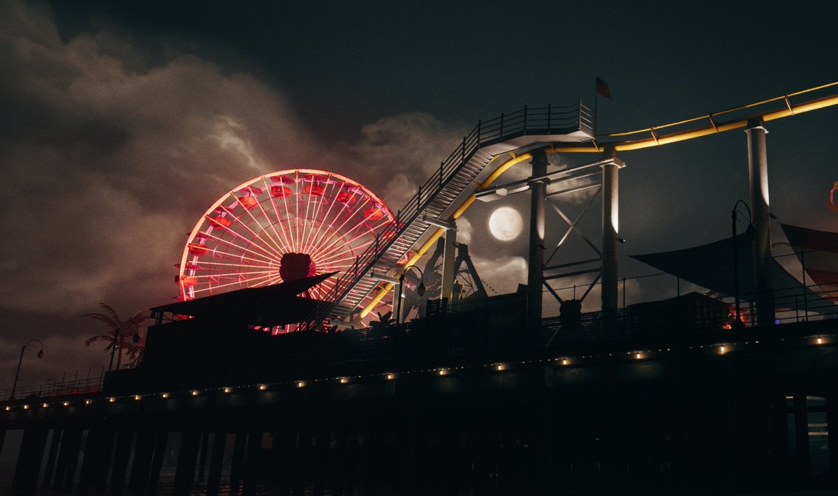 Mat1330's tweet image. Santa Monica...