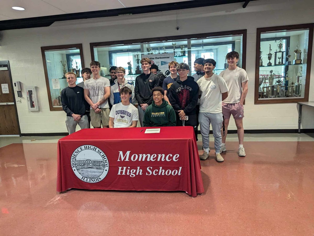 Nick Charbonneau (@nickcharbo1) on Twitter photo New Home!โ๐ฟ #blessed <a href="/Dupage_Football/">College of DuPage Football</a> <a href="/momencefb/">MHS Redskin Football</a> <a href="/CoachTCip/">Coach Cipriano</a> New Home!โ๐ฟ #blessed <a href="/Dupage_Football/">College of DuPage Football</a> <a href="/momencefb/">MHS Redskin Football</a> <a href="/CoachTCip/">Coach Cipriano</a>