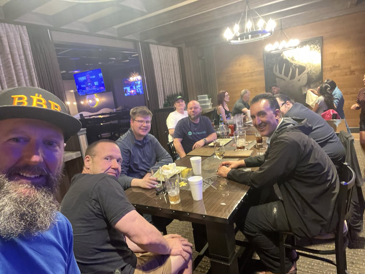 obbb_USA's tweet photo. Vegas Bitcoiners Meetup Group. Every Wednesday night at 6:30pm. Sierra Gold 9465 S Eastern. https://t.co/qb8oT4nloC