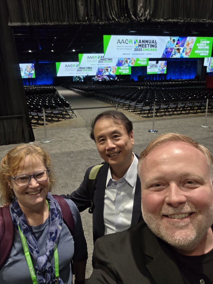 Whetstine Lab (@whetstinelab) on Twitter photo What a Great <a href="/AACR/">AACR</a> #aacr25 meeting! World-class discussions plus got to see my former mentors & trainee & <a href="/CeiFccc/">@CEI-FCCC</a> colleagues & others across the globe.
All questing to beat Cancer. Thanks to <a href="/AACRPres/">AACR President Lillian L. Siu</a> & Pat LoRusso & <a href="/AACR_CEO/">Margaret Foti, PhD, MD (hc)</a> for having me be part of the organizing committee. What a Great <a href="/AACR/">AACR</a> #aacr25 meeting! World-class discussions plus got to see my former mentors & trainee & <a href="/CeiFccc/">@CEI-FCCC</a> colleagues & others across the globe.
All questing to beat Cancer. Thanks to <a href="/AACRPres/">AACR President Lillian L. Siu</a> & Pat LoRusso & <a href="/AACR_CEO/">Margaret Foti, PhD, MD (hc)</a> for having me be part of the organizing committee.