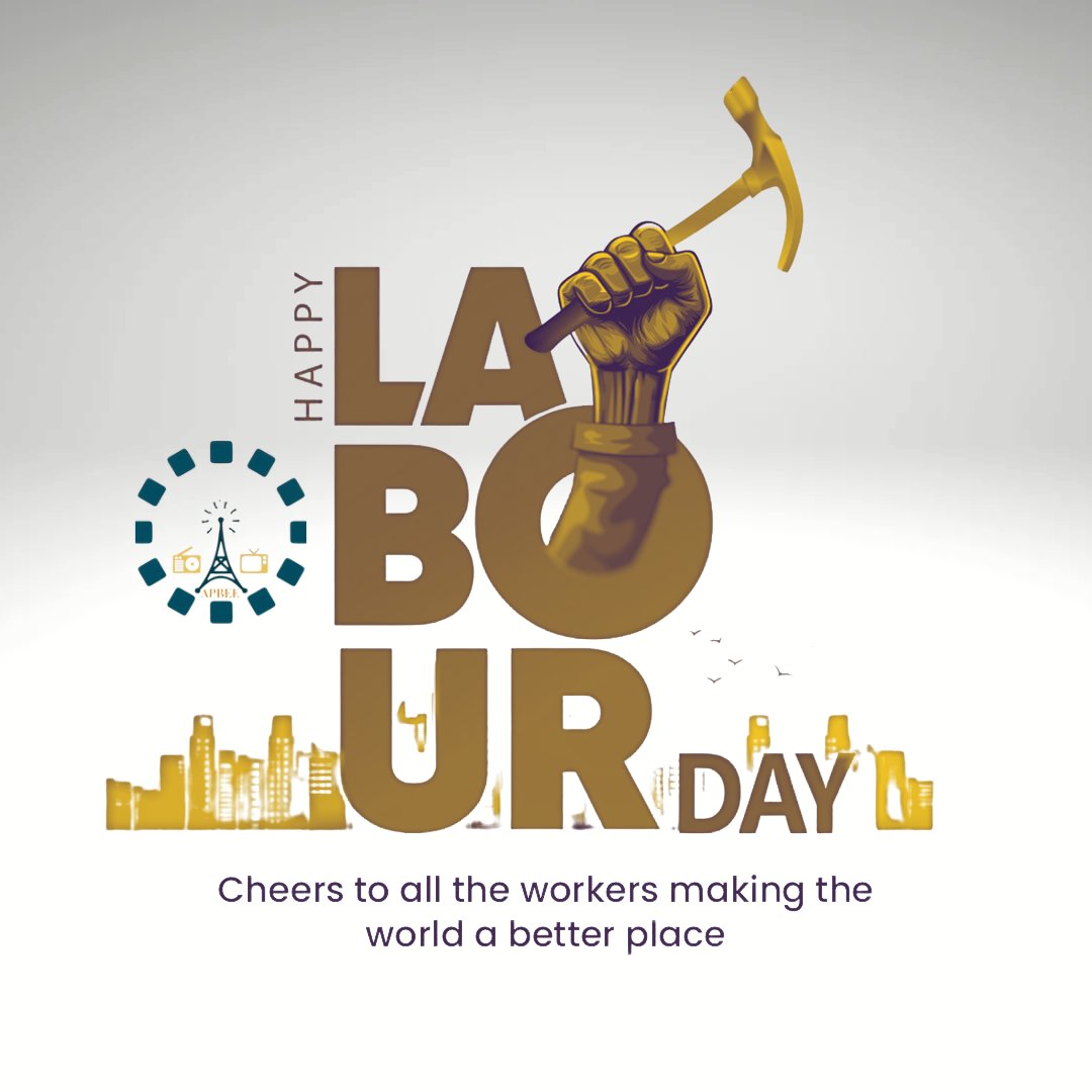 Association of Prasar Bharati Engg. Employees (@apbee2018) on Twitter photo On this International Labour Day, #APBEE wishes to all the hardworking individuals who play a vital role in the prosperity and progress of our nation.
We salute your dedication and hard work.
#LabourDay #LabourDay2025
#1stMay <a href="/LabourMinistry/">Ministry of Labour & Employment, GoI</a> <a href="/prasarbharati/">Prasar Bharati प्रसार भारती</a> <a href="/WAVESummitIndia/">WAVES India</a> On this International Labour Day, #APBEE wishes to all the hardworking individuals who play a vital role in the prosperity and progress of our nation.
We salute your dedication and hard work.
#LabourDay #LabourDay2025
#1stMay <a href="/LabourMinistry/">Ministry of Labour & Employment, GoI</a> <a href="/prasarbharati/">Prasar Bharati प्रसार भारती</a> <a href="/WAVESummitIndia/">WAVES India</a>