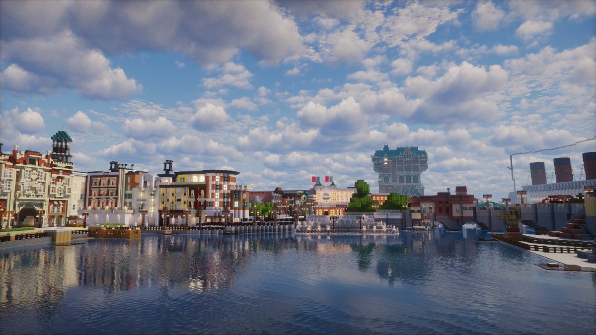 DisneyseaMine's tweet photo. 綺麗すぎ
#Minecraft
#マイクラ統合版
#MinecraftDisney
#マイクラディズニーシー https://t.co/61qMGF40jS