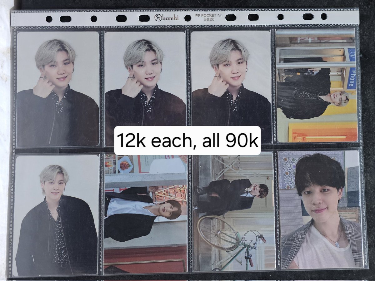 sugarrysugar's tweet image. WTS INA PC BTS 
dom tgr, bisa oren adm 5%
downsizing my collection

RT like appreciated
#wtsbts #mpcbts #pcbts #namjoon #bangtan #jin #jimin #jungkook #suga #yoongi #jhope #hoseok #v #taehyung #bighit