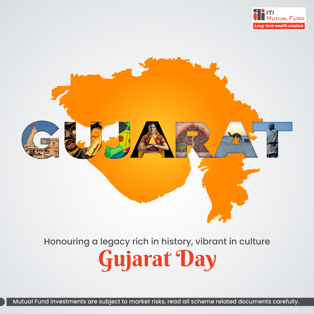 On this Gujarat Day, celebrating the land of entrepreneurs, heritage, and vibrant traditions.

#GujaratDay #Investments #MutualFunds #ITIMutualFund