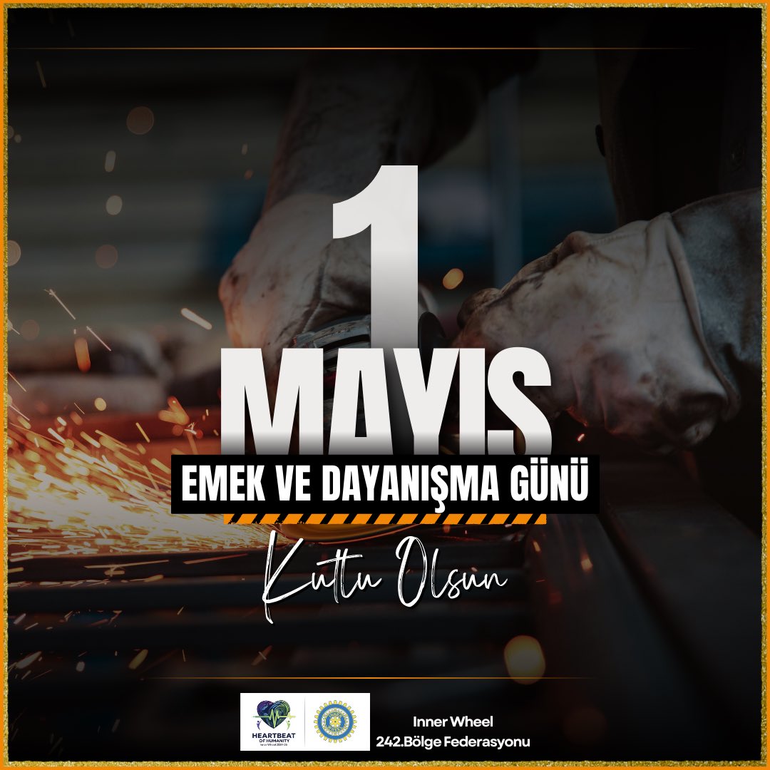 InnerWheelTR's tweet image. 1 Mayıs Emek ve Dayanışma Günü Kutlu Olsun!

Inner Wheel 242. Bölge Federasyonu 

#1mayısemekvedayanışmagünü #1mayis #innerwheeltürkiye #innerwheel242bölge