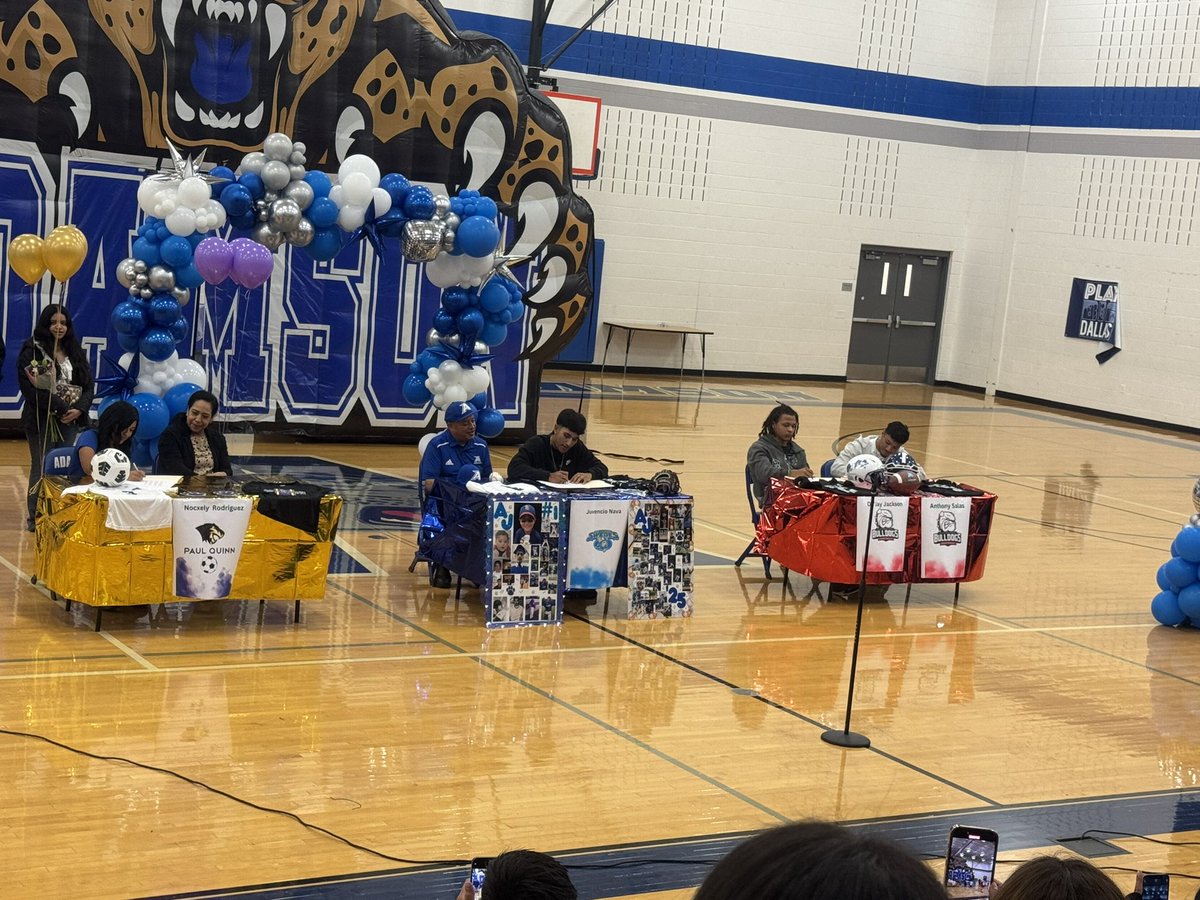 Congrats to our leopards on signing today