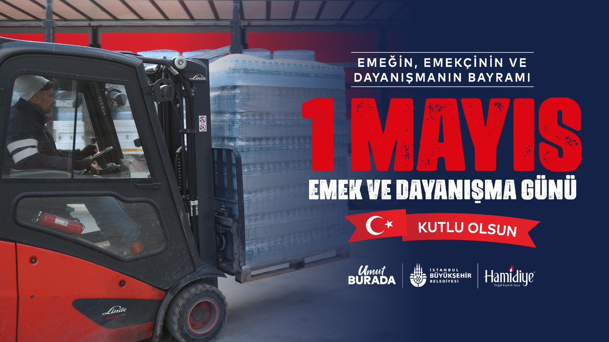 hamidiyeas's tweet image. Emeğin, emekçinin ve dayanışmanın bayramı 1 Mayıs.

1 Mayıs Emek ve Dayanışma Günü kutlu olsun!