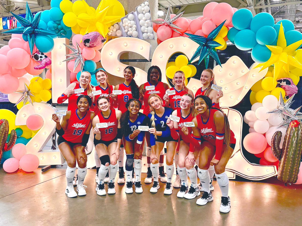 Maddy_Coy's tweet image. ⭐️QUALIFIED⭐️
🏐 Nationals 🔜
@HoustonSkyline @GRHS_Volleyball #outwork