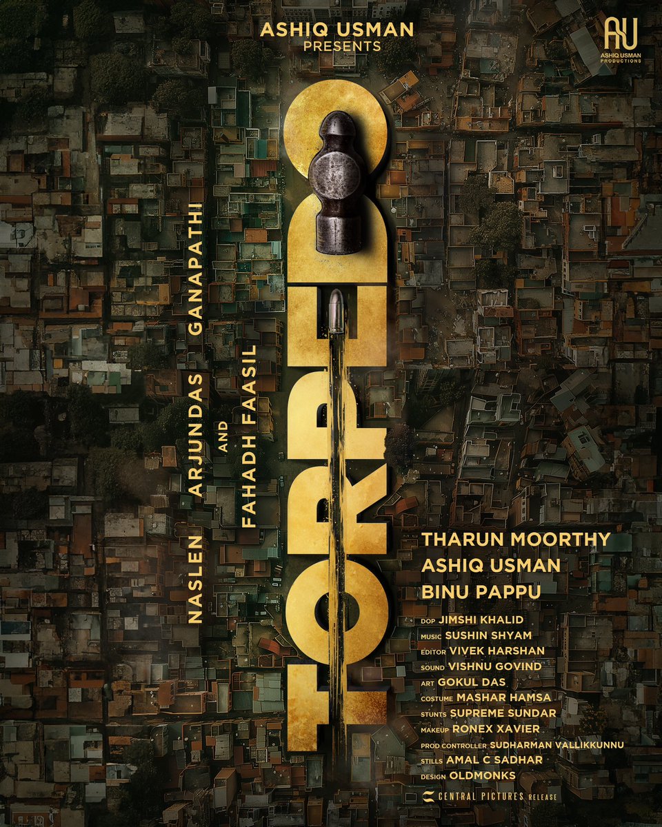talk2tharun's tweet image. The journey continues....!!
With Torpedo, we dive into deeper waters. Words by Binu Pappu, Strength from Ashiq Usman and Soul from Naslen, Arjun Das, Ganapathi and Storm from Fahadh Faasil

#Torpedo