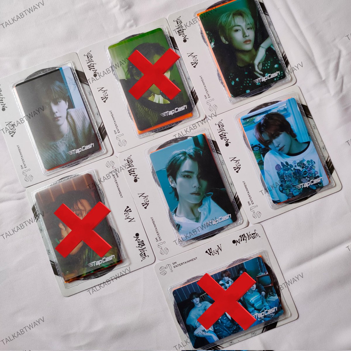 [HELP RT] WTS TAPCASH WAYV KUN WINWIN XIAOJUN YANGYANG

💵 Harga 85K/pcs

✅ ALL NEW SEALED BARU
✅ Excl adm shopee 12%
✅ Bisa full co shopee/splitpay
✅ Bisa cod/spaylater
❌ No nego 
📍Bekasi

💌 Minat DM ya untuk booking karna stoknya terbatas