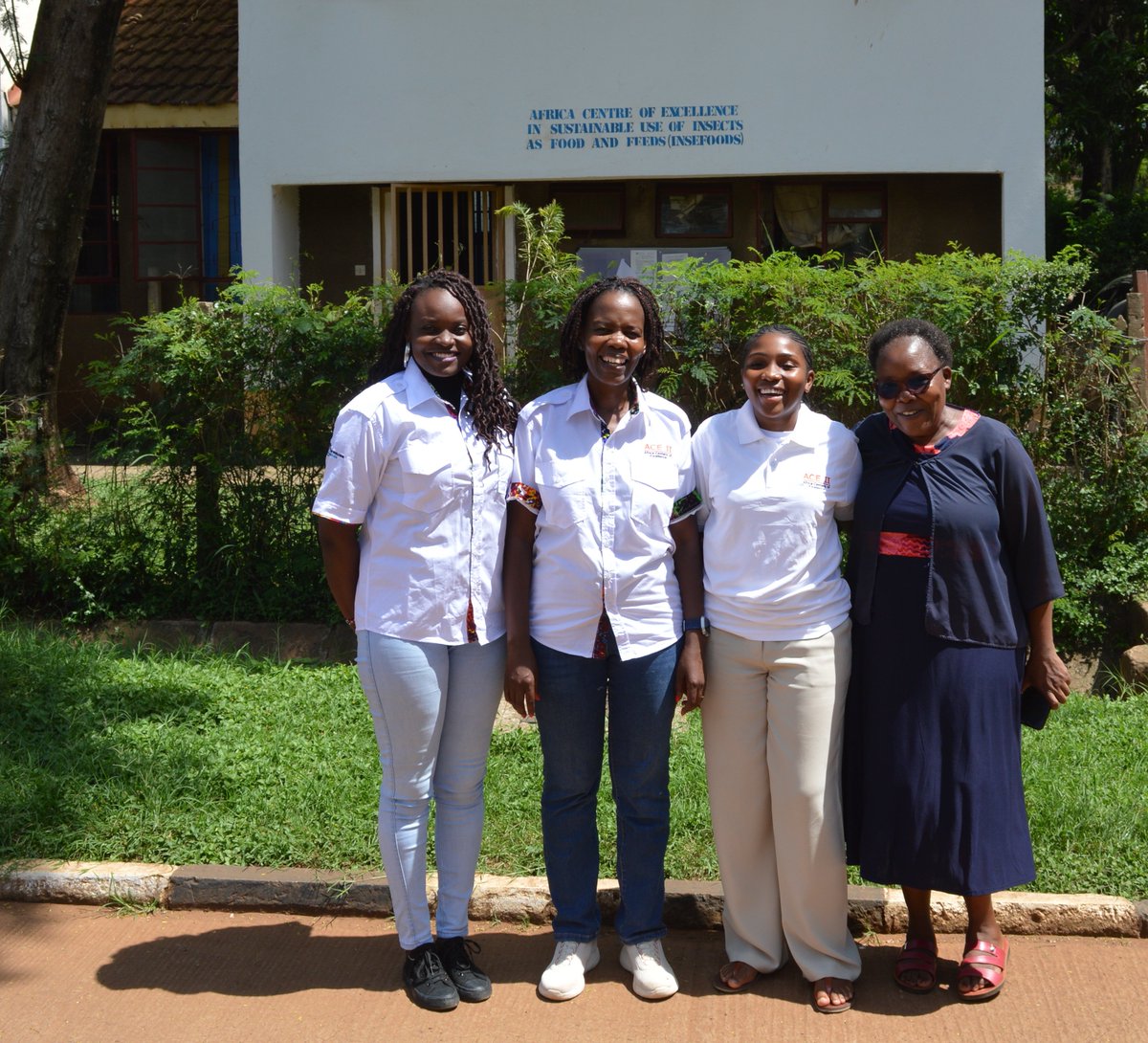 Ace2Africa's tweet photo. The ACE Scholarship students, now in their 2nd and final year of study say the Masters program and field research experiences have strengthened their resilience, negotiation, and adaptability and prepared them for life and work in diverse cultural settings. 
#ModelofExcellence #Scholarships #WomenInStem