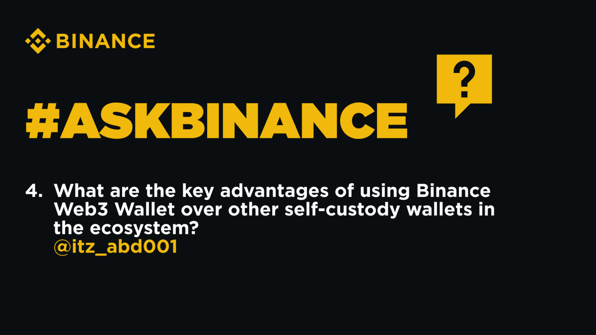 4. The Binance Wallet is a Keyless Wallet that uses MPC technology for  secure and easy digital asset management, eliminating the need for seed  phrases. It is seamlessly integrated with the Binance