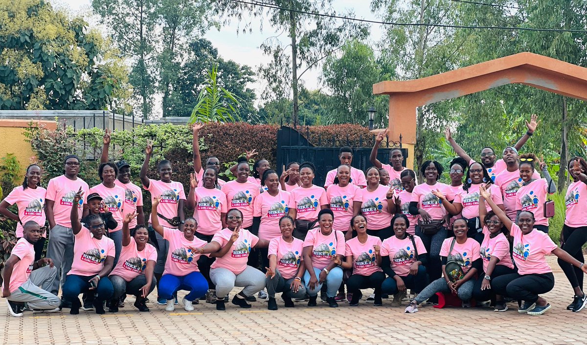 Every step we take on this #Hike4GirlsUg brings us closer to a world where menstrual health is normalized and stigma free, Let's keep moving forward and advocating for change .
#EndMenstrualStigma