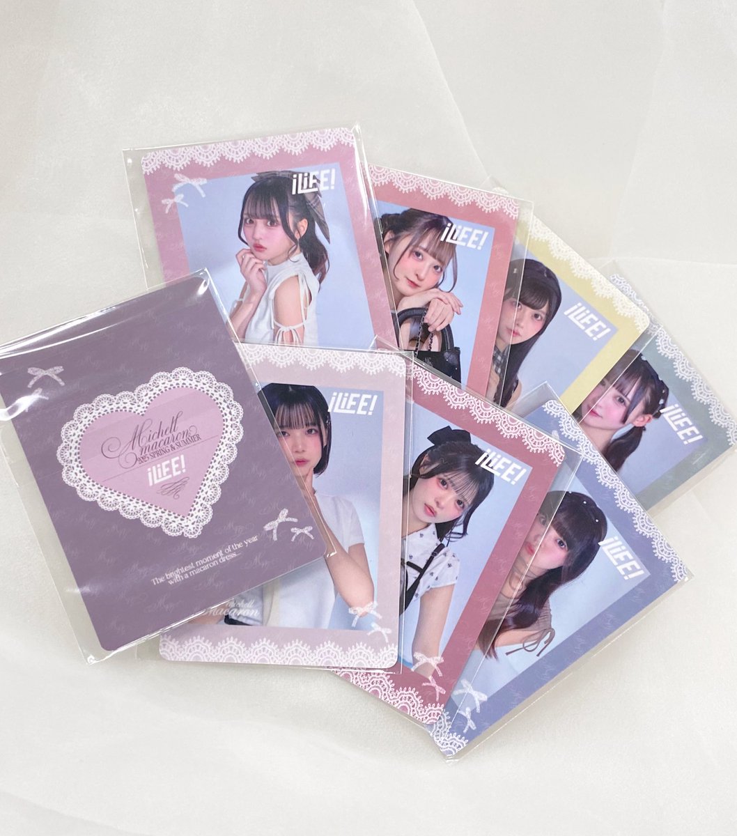 🎤🎀 iLiFE! スペシャルノベルティ🎀🎤 ⚠️下記メンバートレカ終了