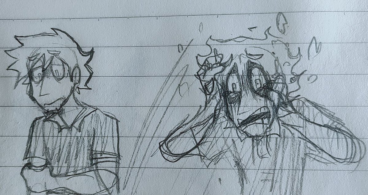 rogue_cool's tweet image. I really like the Doomsday Squidward from MCM, so I drew a human Squidward on a whim. I hope you like this #MistfulCrimsonMorning #Squidward #doomsdaysquidward #fnf