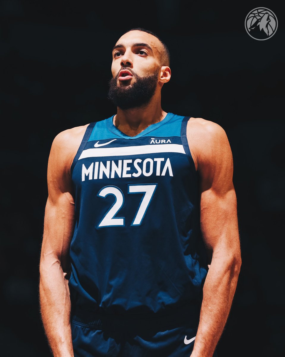 RUDY GOBERT TONIGHT 

27 POINTS (PLAYOFF CAREER-HIGH) 
24 REBOUNDS (PLAYOFF CAREER-HIGH) 
2 BLOCKS 
+18