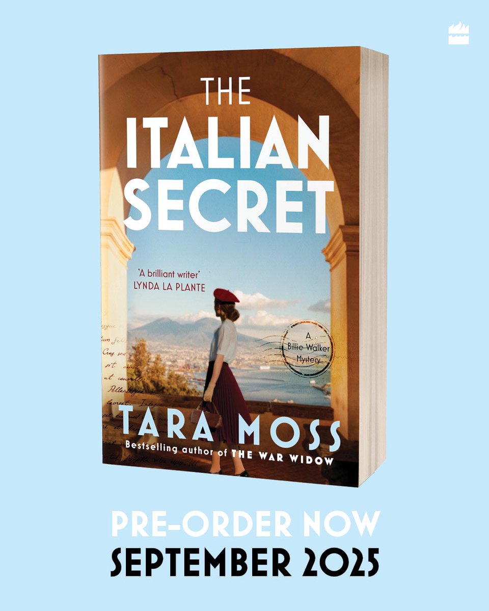 I’m over the moon to reveal that my 15th book is THE ITALIAN SECRET, out September 2025. 🙌🏼 Show your love with a pre-order now.

‘No.1 international bestselling author Tara Moss returns with an immersive post-war mystery set in Naples 1948…’

#HistoricalFiction #BookTwitter