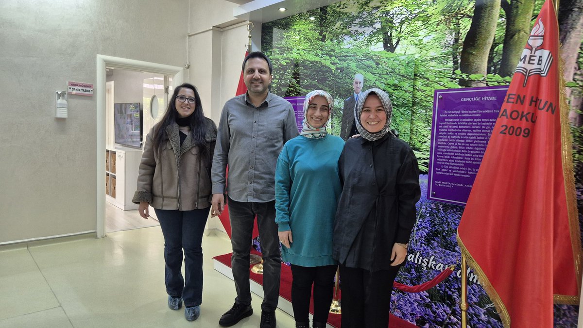 gursuram's tweet photo. Selcen Hatun Anaokulu'nu ziyaret ettik. Yapılan çalışmaları görüştük, RAM ile yapılabilecek çalışmalarla ilgili fikir alışverişinde bulunduk. Meslektaşımız Enise LEVENT'e ve Okul müdürü Şahin YAZICI'ya misafirperverlikleri için teşekkür ederiz. @gursu_kaymakam @GursuMem @MebOrgm https://t.co/xPV5OucUpl